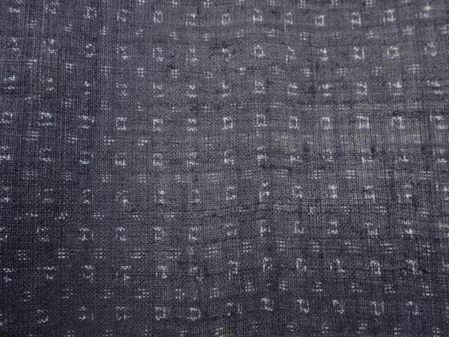  アンティーク　本場宮古上布着物